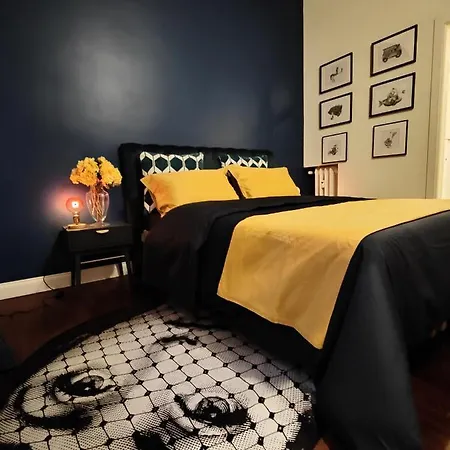 Designed Pop 2 Bedrooms, 2 Baths In Center - Wifi, Ac, Steps From Subway M1 And M2, Station And Airport Connected Apartament *